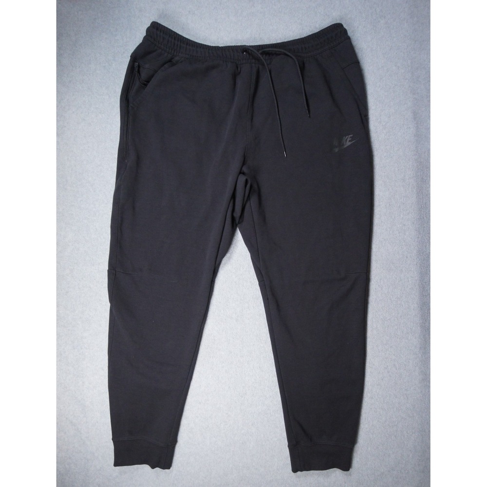 Nike Sweatpants Mens XL Black Tech FleeceJoggers Pants Active Casual Adult